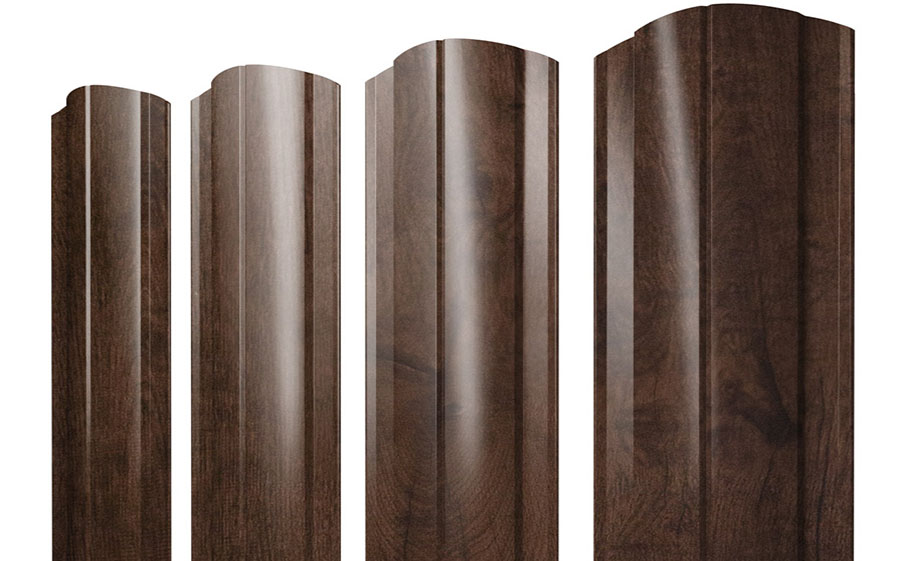 Штакетник Круглый фигурный Print Premium Antique Wood