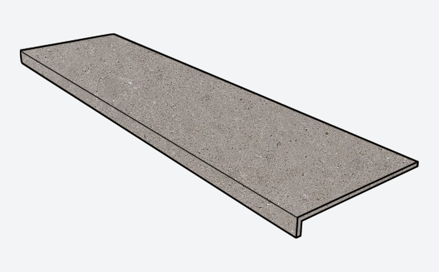 Ступень с прямым носиком Gres Aragon Cronos Gris 1197*315*14(35) мм