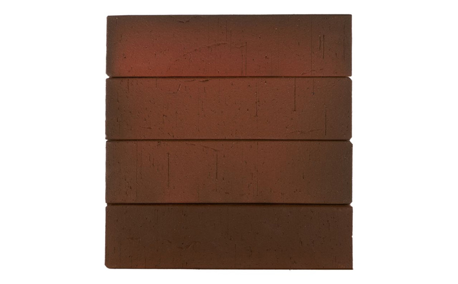 Кирпич клинкерный ЛСР Ричмонд красный флэш винтаж, 250*85*65 мм