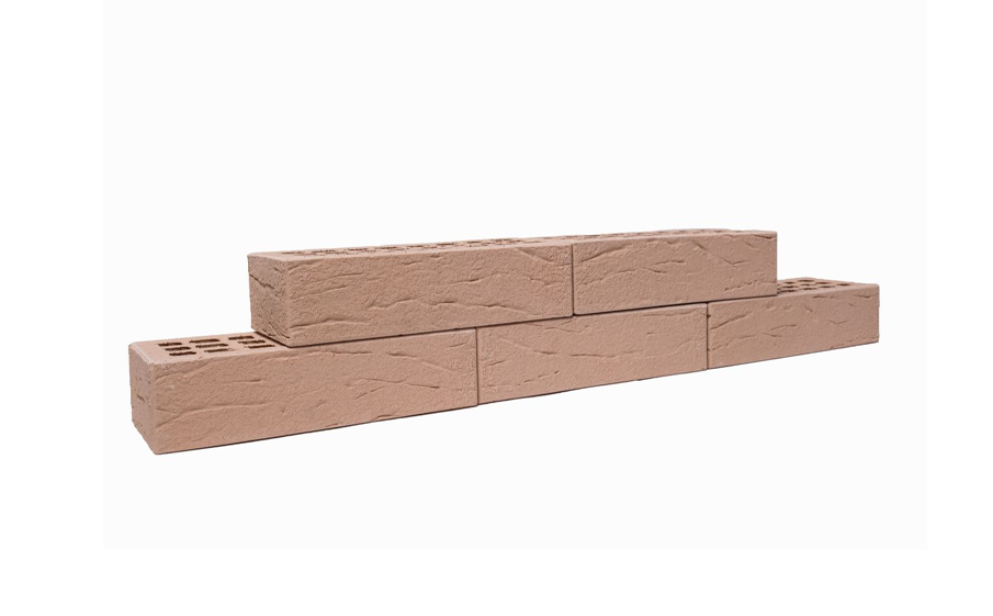 Кирпич облицовочный Губский КЗ, папирус, абрикосовый, 250*120*65 мм