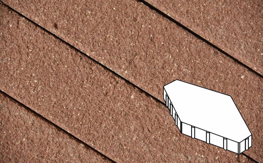 Плитка тротуарная Готика Premium Bronze, Зарядье Б.6.Ш.10, №21, 600*400*100 мм