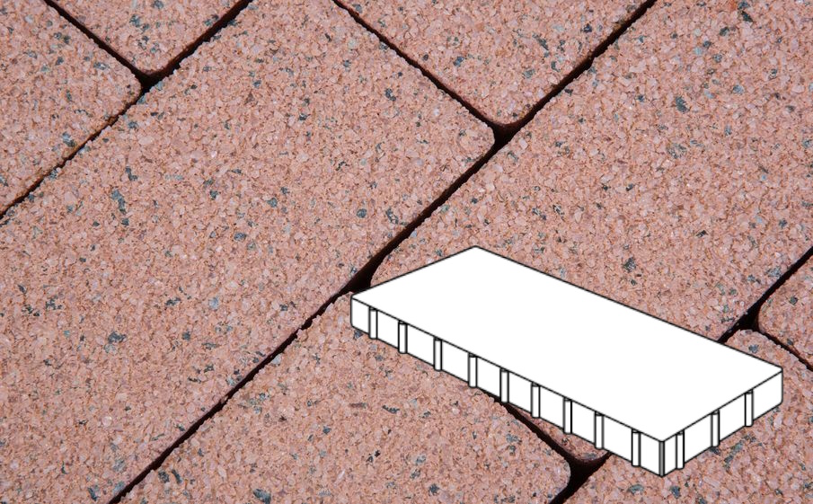 Плитка тротуарная Готика Premium Gold, Плита Б.9.П.10, №18, 900*300*100 мм