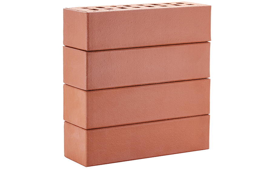 Кирпич клинкерный ЛСР Лондон красный гладкий, 250*85*65 мм