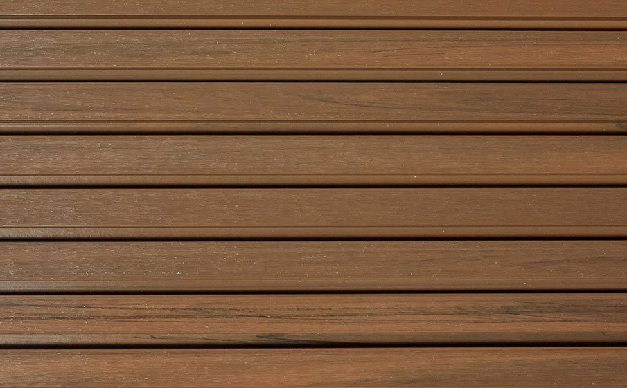 Реечная фасадная панель CM Волл (CM Wall) Тик (Teak), 4000*219*26 мм