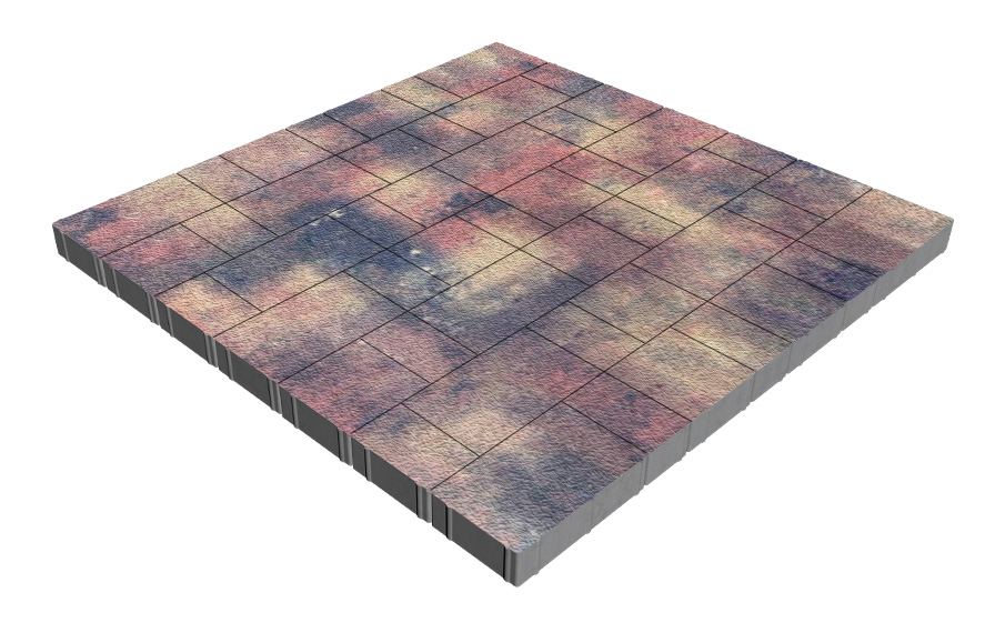 Плитка тротуарная SteinRus Новый город Лион Б.9.Псм.6, Native, Оригон, толщина 60 мм