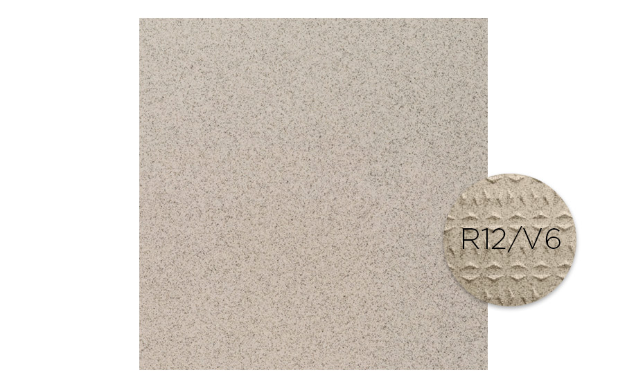 Технический керамогранит Roben VIGRANIT Hellgrau Feinkorn R12/V6, 200*100*15 мм