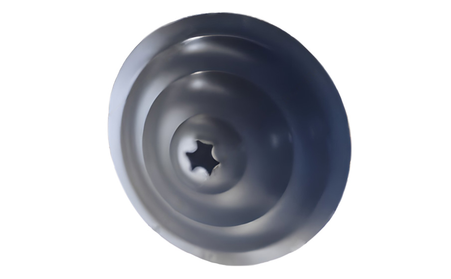 Накладка декоративная BRAAS, 125/90 мм, сталь, графит