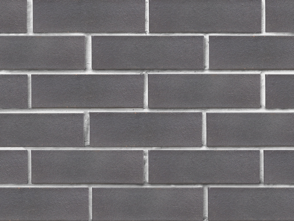 Кирпич клинкерный ЛСР Гетеборг графитовый ангоб гладкий, 250*85*65 мм