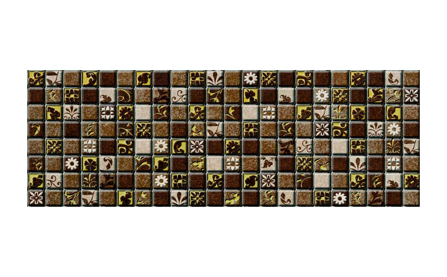 Клинкерная декоративная вставка Gres Aragon Tabica Geo Tierra, 325*119*16 мм