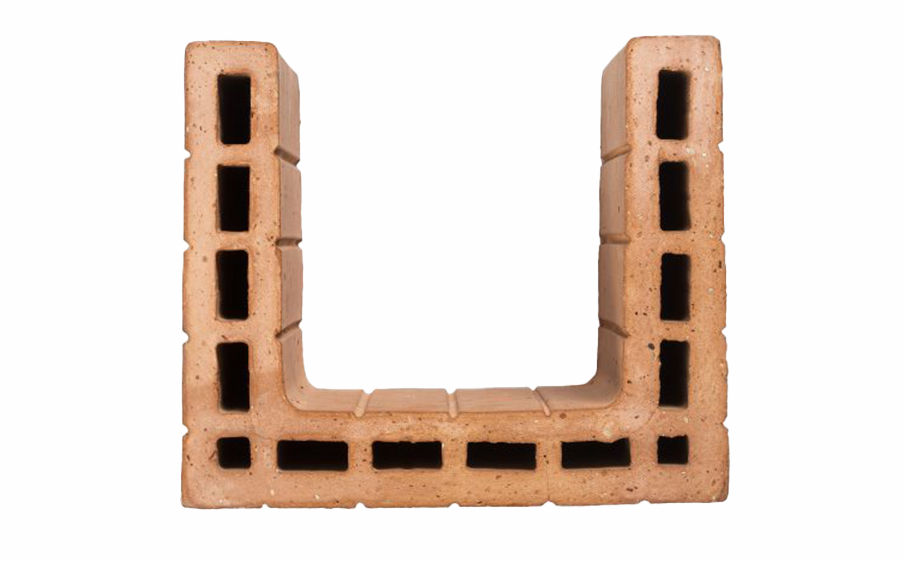 Керамический блок Kerakam U, 6 НФ, М100, 215*250*219 мм