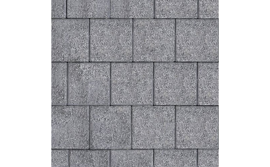 Плитка тротуарная SteinRus Квадрат большой Б.1.К.6, Old-age, серый, 200*200*60 мм
