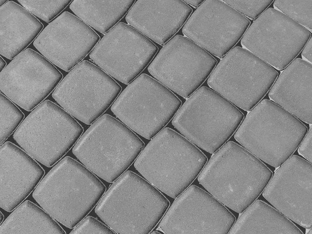 Плитка тротуарная Классико Б.3.КО.6 В (32) двухслойная стандарт гладкий серый, 115*115*60 мм, толщина 60 мм