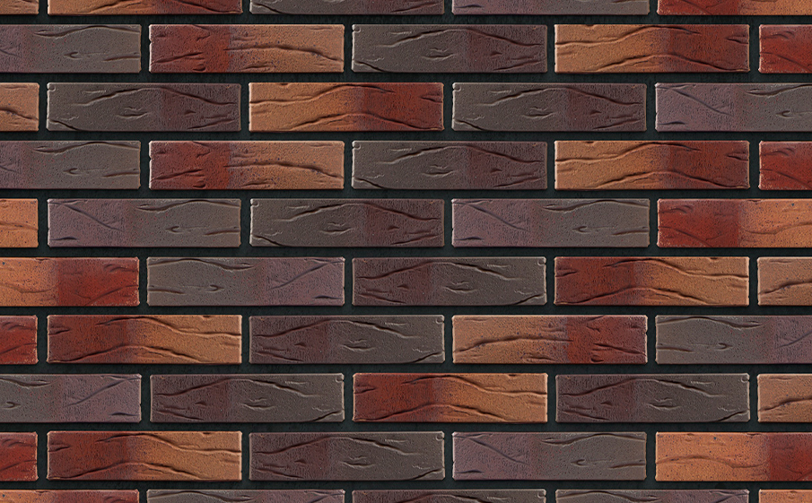 Кирпич облицовочный Славянский КЗ Прованс-Bunt-Руст, 250*120*65 мм