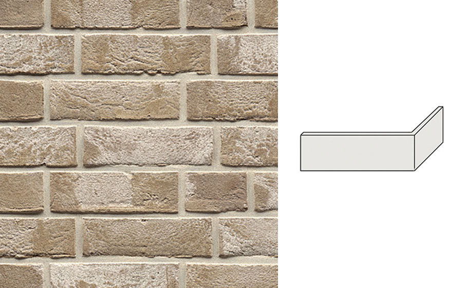 Угловая плитка Muhr Nr 56, Marseille, 210*65*100*22-25 мм