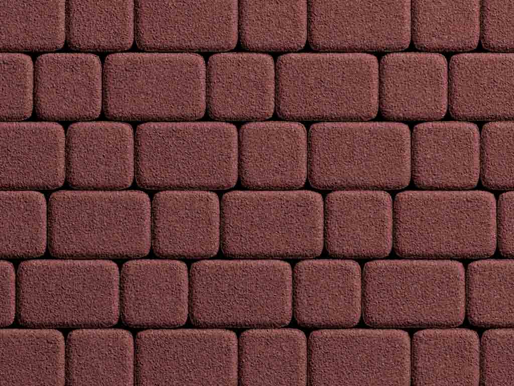 Плитка тротуарная Классико А.4.КО.4 гранит красный, комплект 2 шт, толщина 40 мм