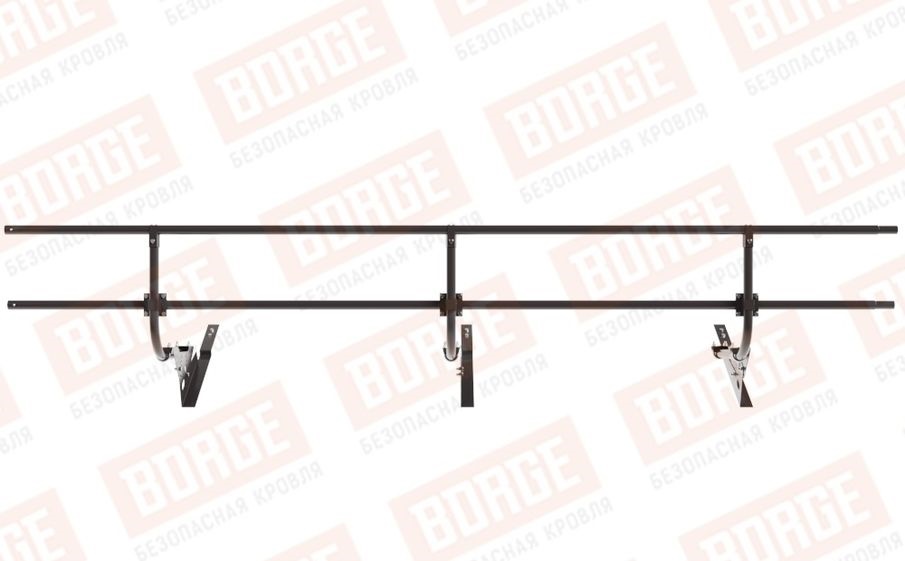 Кровельное ограждение Borge для черепичной кровли оцинкованное RR 32, 300*60 см