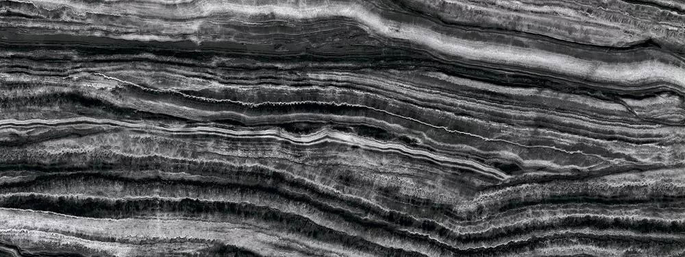 Керамогранит KERAMA MARAZZI Гемма черно-белый лаппатированный обрезной, 3200*1195*6 мм