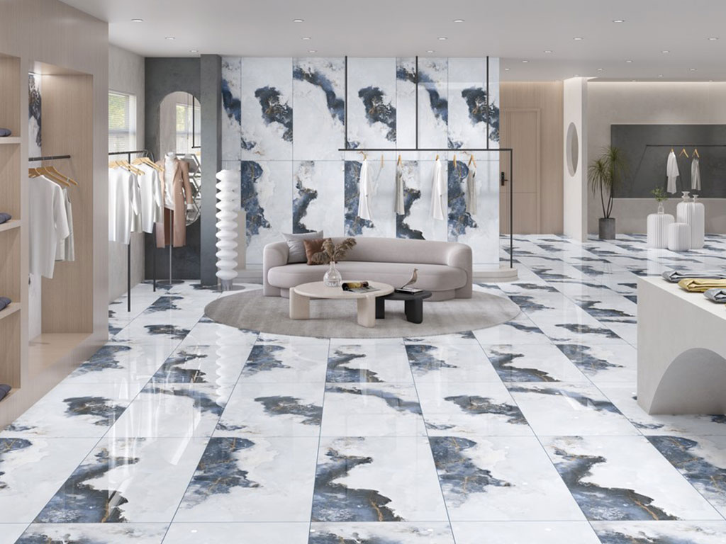 Керамогранит ENNFACE Neptune High glossy, 1200*600*9 мм