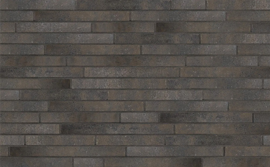 Клинкерная плитка под кирпич Terramatic Forta Brown DK, 390*40*14 мм