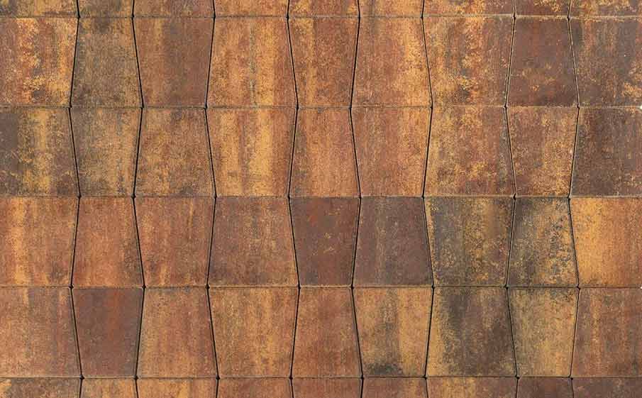 Плитка тротуарная BRAER Старый город Веймар Color Mix Мальва, толщина 60 мм
