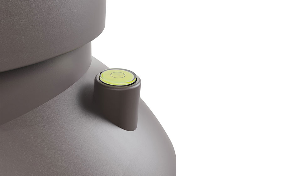 Роторная вентиляция Viotto для мягкой кровли при монтаже d=150 мм утепленная, RAL 8019 серо-коричневый