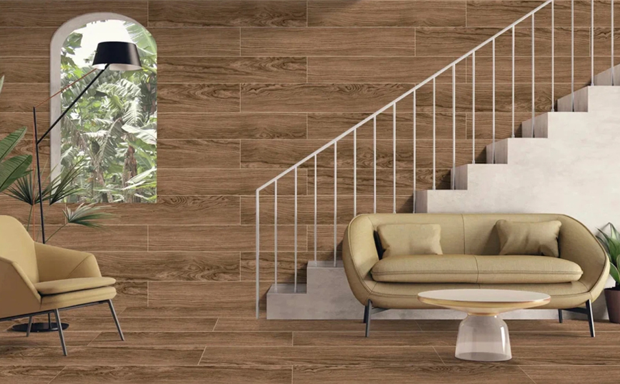 Керамогранит Avroria Azora, wenge (венге), 1200*200*10 мм