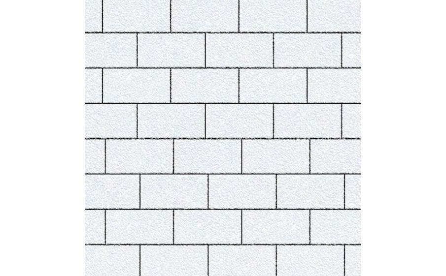 Плитка тротуарная SteinRus Севилья В.8.П.8 Native, белый, 300*150*80 мм