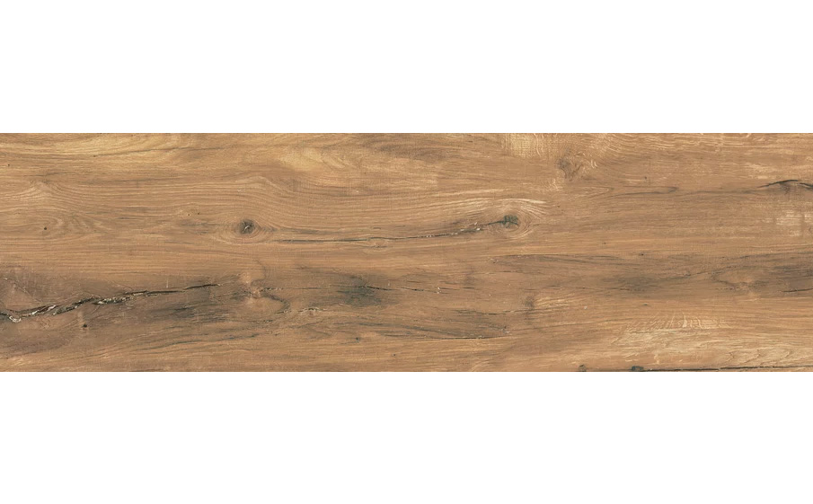 Террасная доска из керамогранита Paradyz Rustland Brown, 1195*295*20 мм 