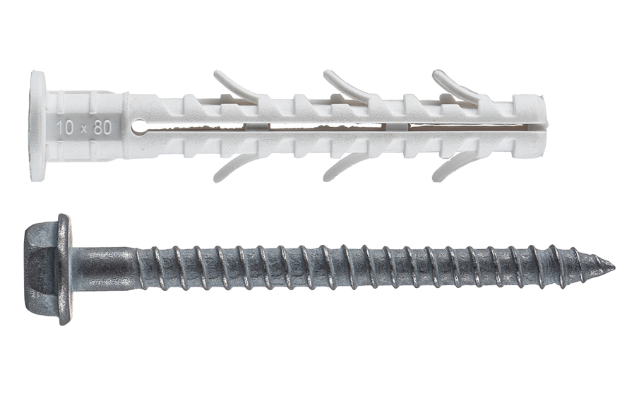 Фасадный дюбель TSX-500F TECH-KREP, 10*80 мм, 200 шт/уп