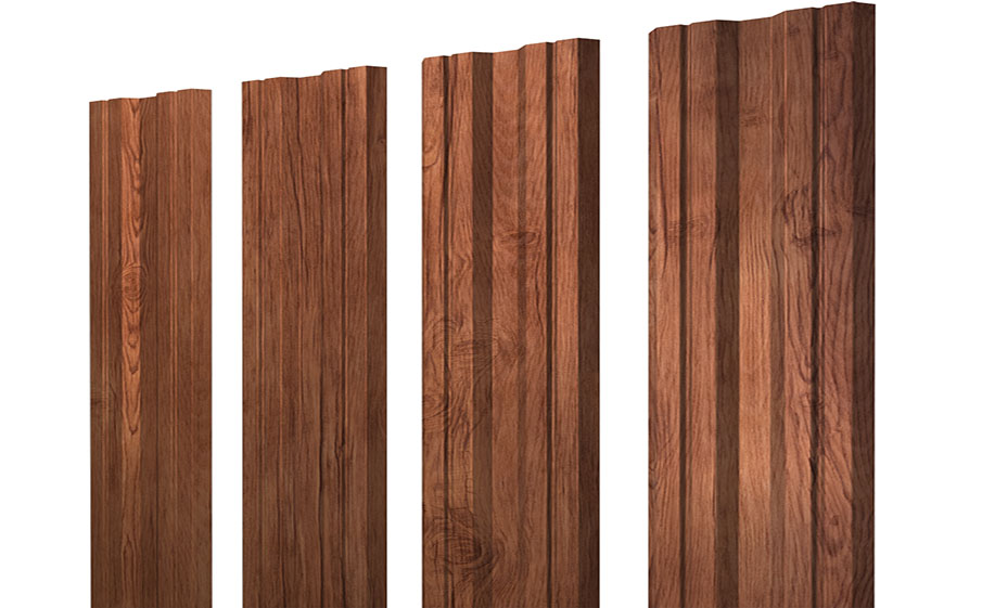 Штакетник Twin Print Premium Rowan Fresh