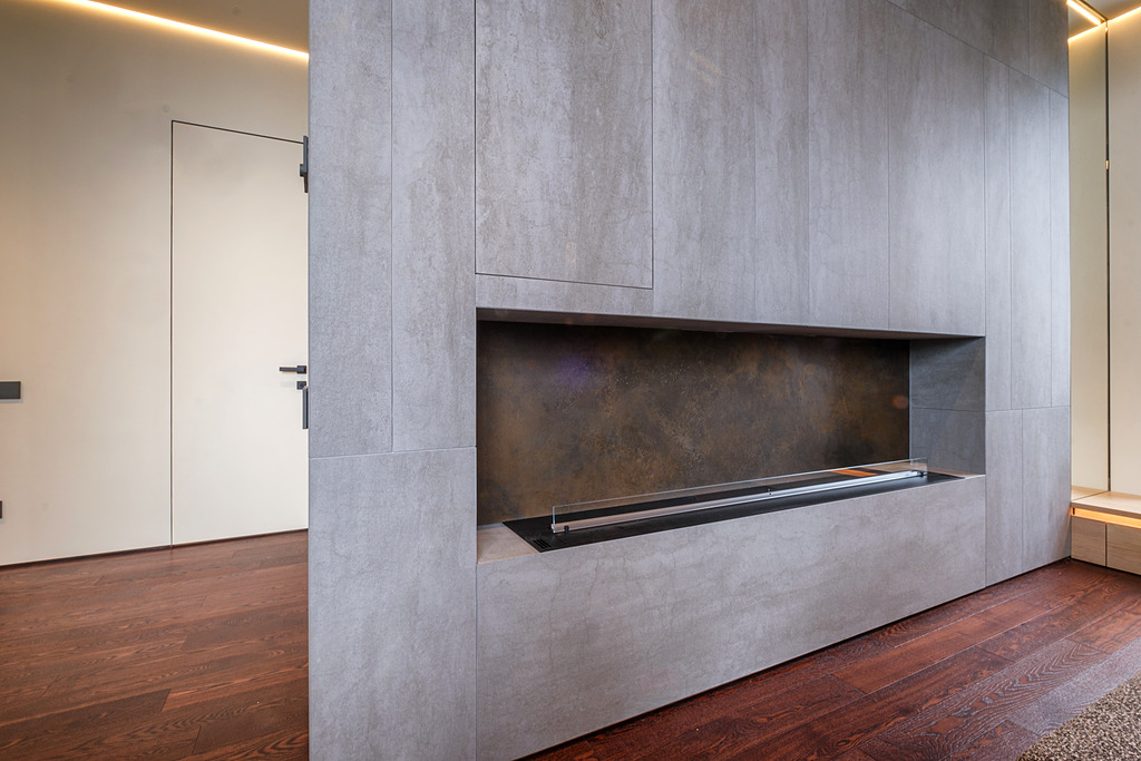 Керамогранит Laminam I Naturali (И Натурали), Pietra di Savoia Grigia Bocciardato (Пьетра Ди Савойя Гриджия Боччиардато), 3000*1000*5,6 мм