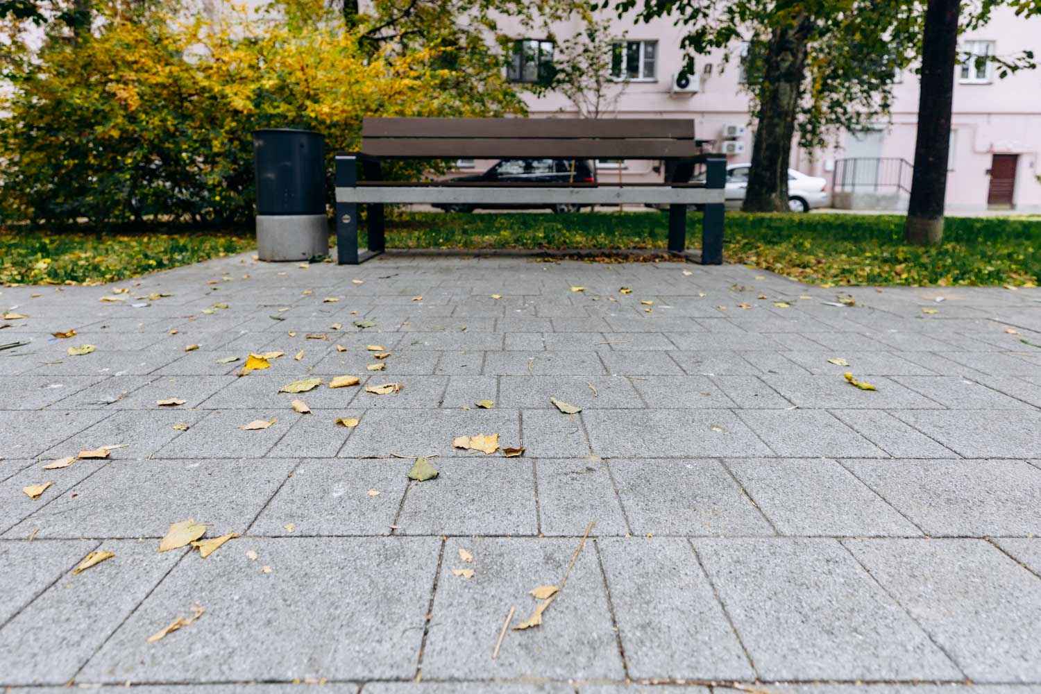 Плитка тротуарная Готика Granite FERRO, Новый Город В.2.Псм.8, Белла Уайт 260/160/100*160*80 мм