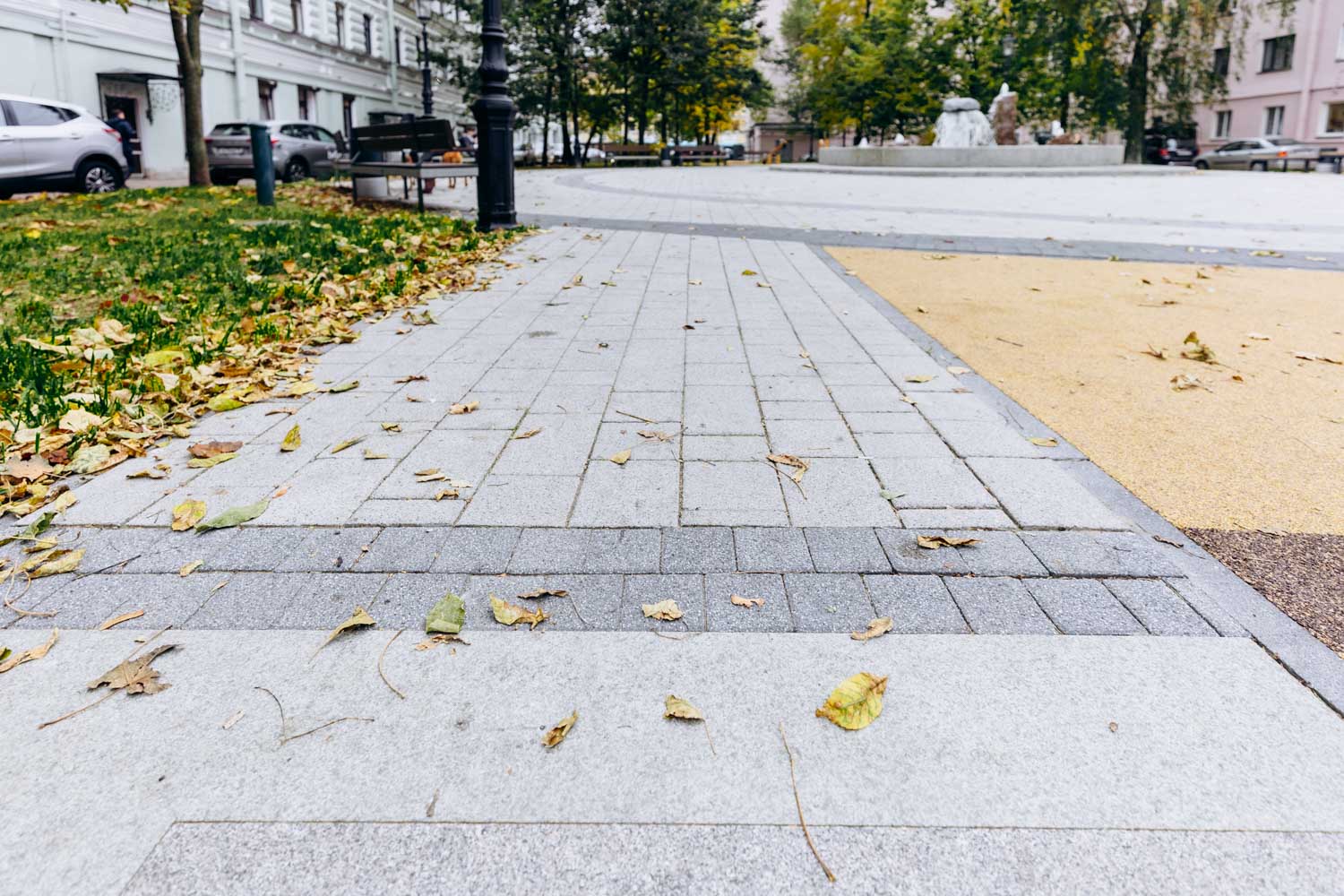 Плитка тротуарная Готика Granite FERRO, Квадрат В.1.К.8, Исетский 100*100*80 мм