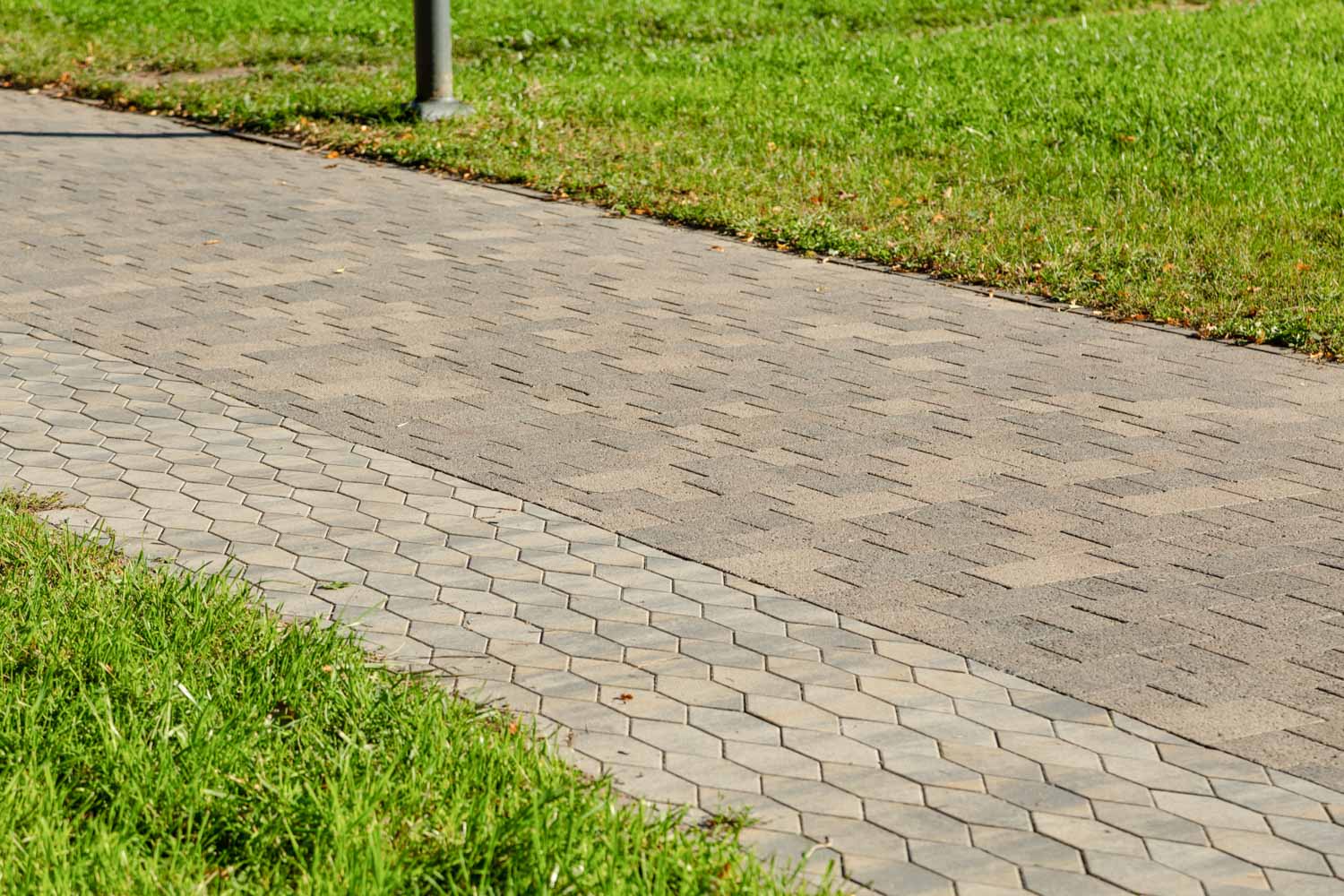 Плитка тротуарная Скошенный шестиугольник Б.1.ШГ.6 искусственный камень базальт, 100*100*100*60 мм 