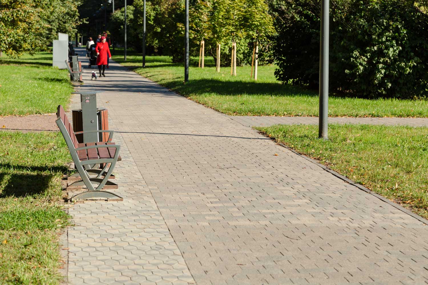 Плитка тротуарная Старый город Б.1.Фсм.6 листопад гранит старый замок, комплект 3 шт, толщина 60 мм