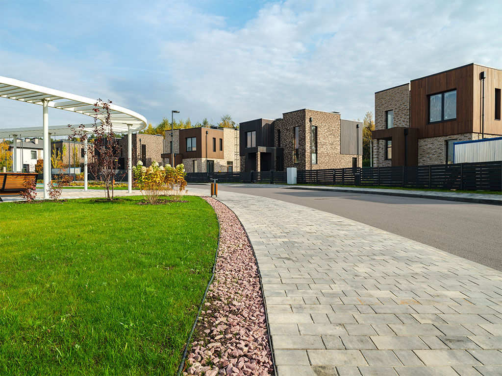 Плитка тротуарная SteinRus Новый город Рид В.8.Псм.8, гладкая, толщина 80 мм, Монохром