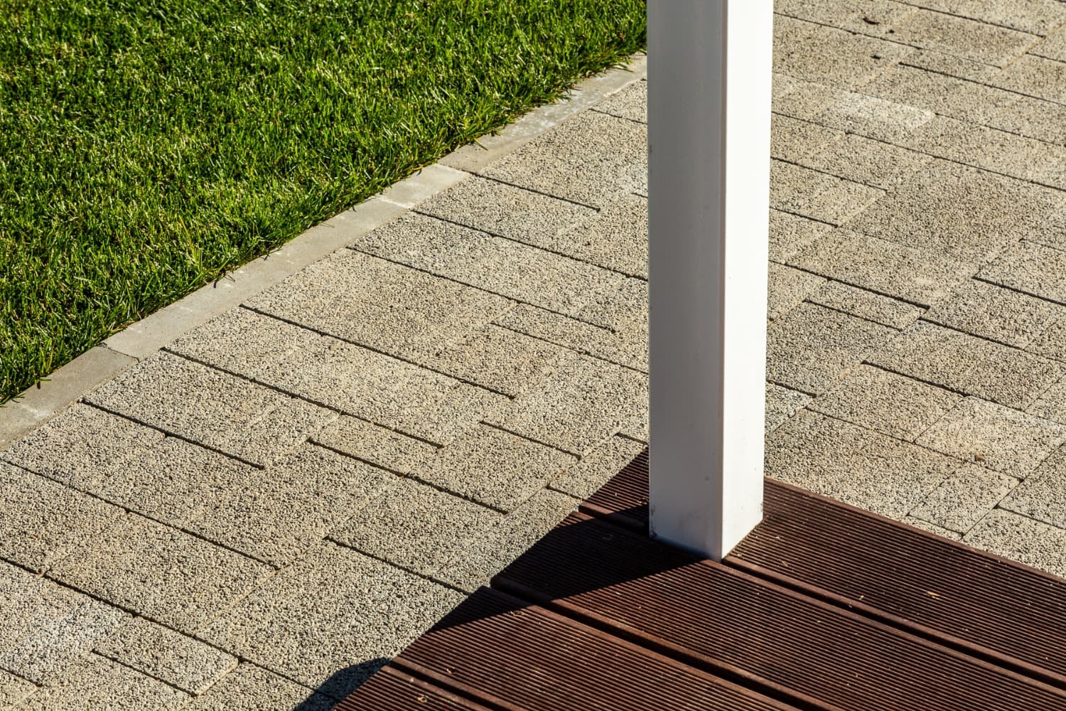 Плитка тротуарная Steingot Премиум, Бавария, дробеструйная обработка, Fumo Bello, толщина 60 мм