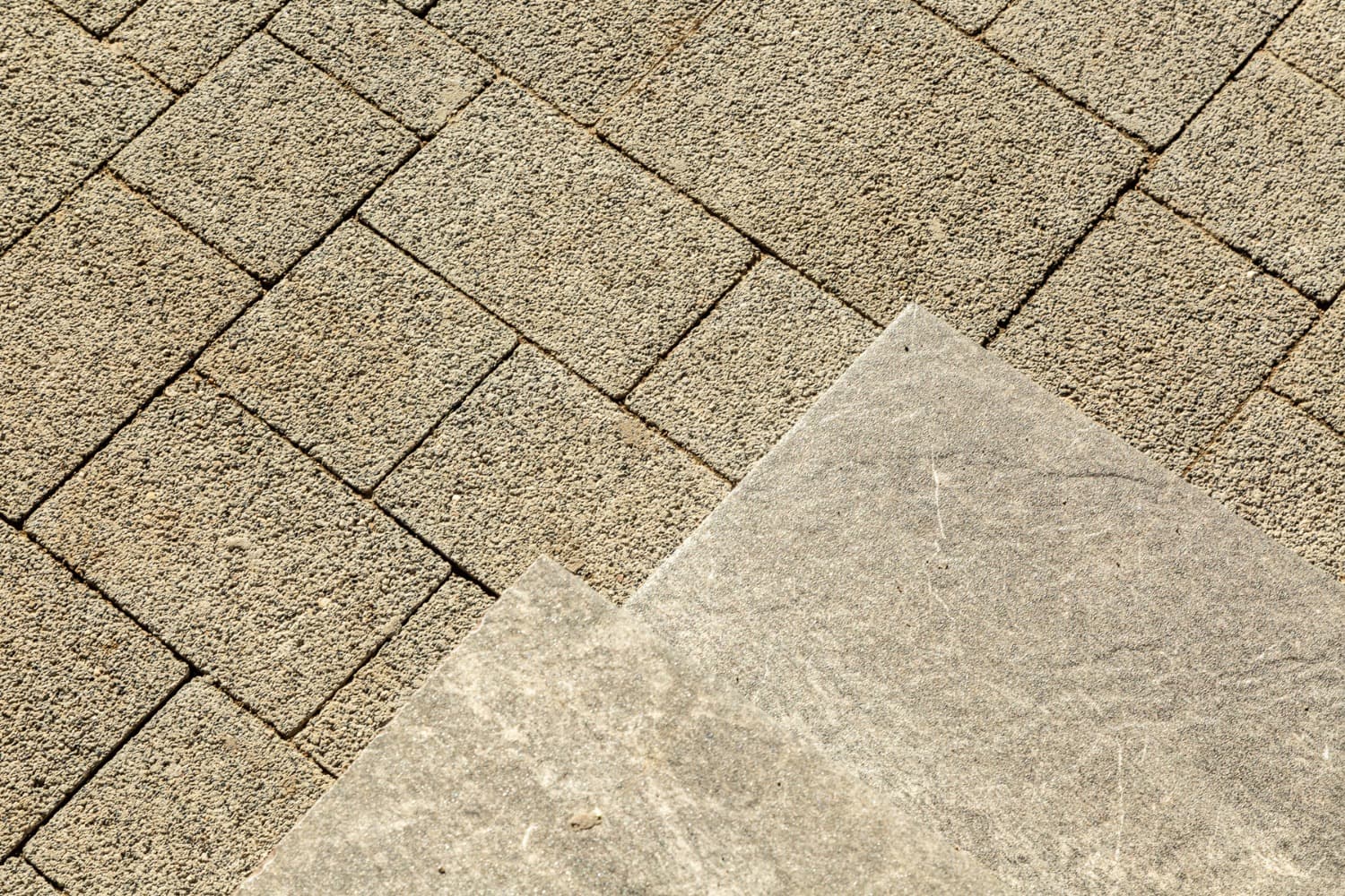 Плитка тротуарная Steingot Премиум, Бавария, дробеструйная обработка, Fumo Bello, толщина 60 мм