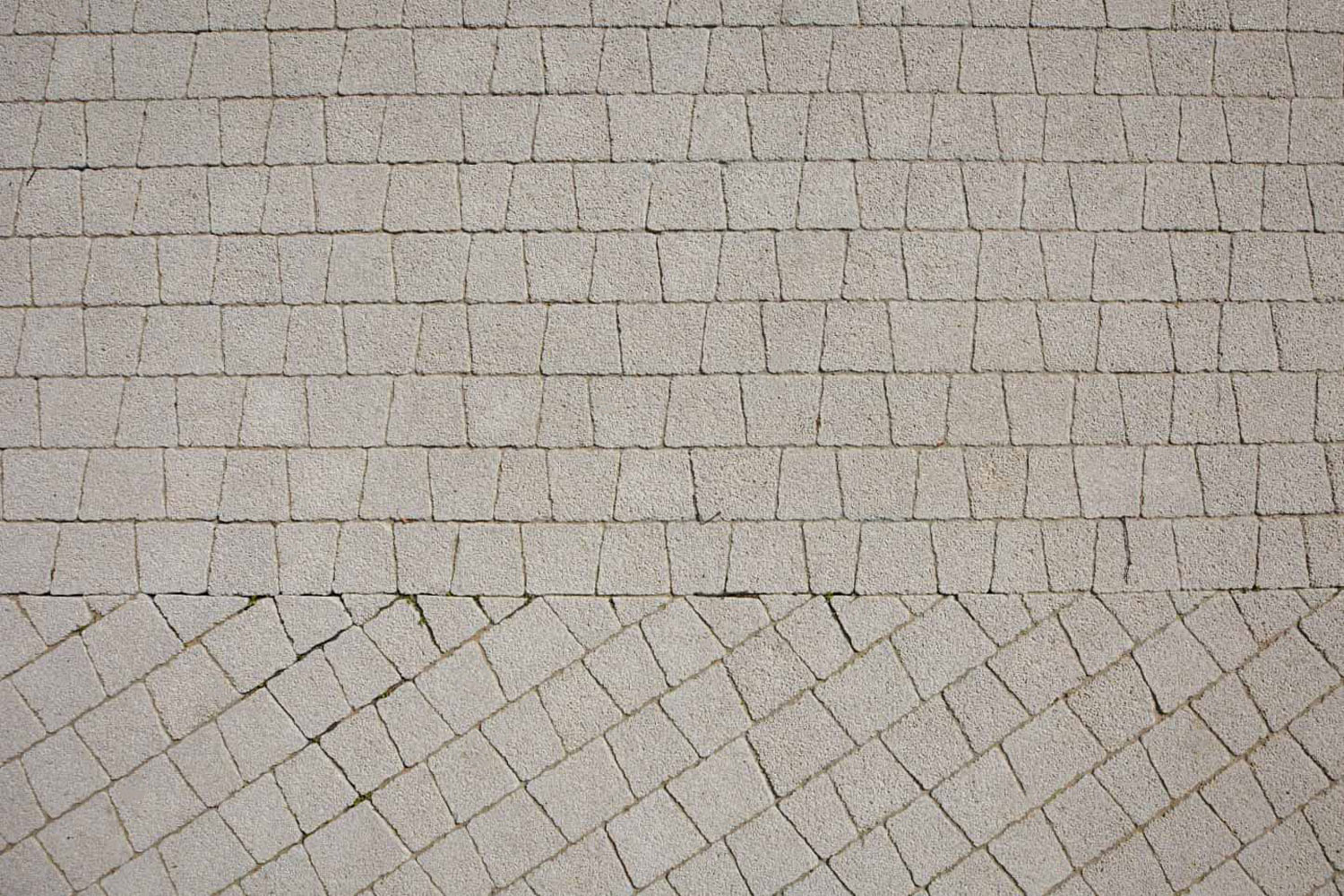 Плитка тротуарная Антик Б.3.А.6 стоунмикс белый, комплект 5 шт, толщина 60 мм