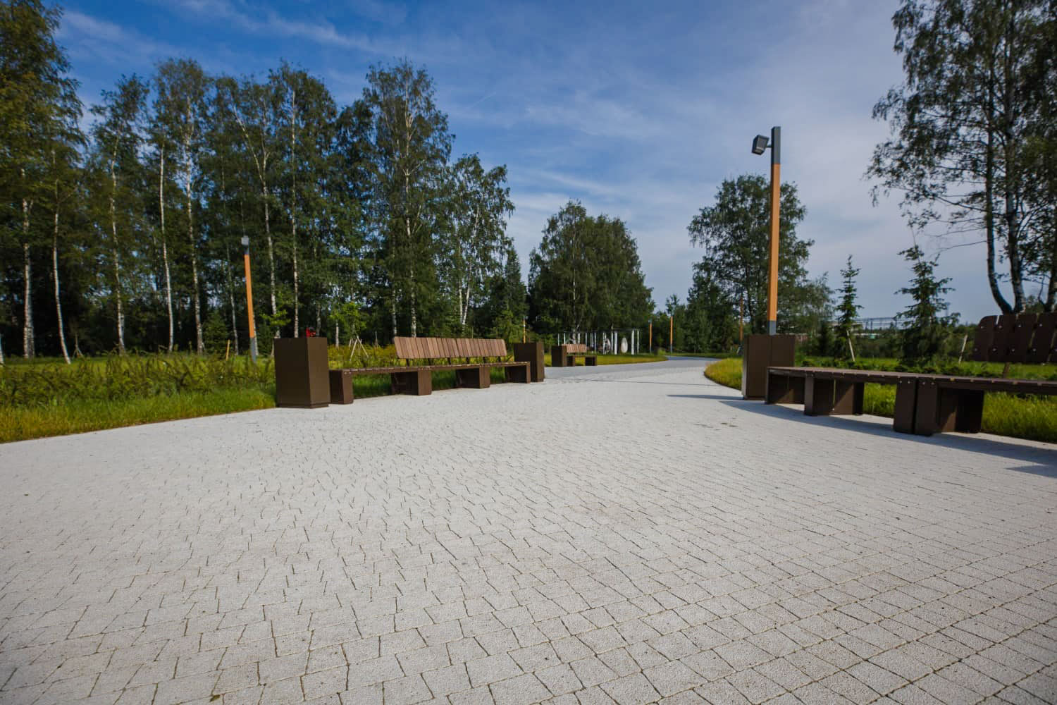 Плитка тротуарная Антик Б.3.А.6 стоунмикс белый, комплект 5 шт, толщина 60 мм