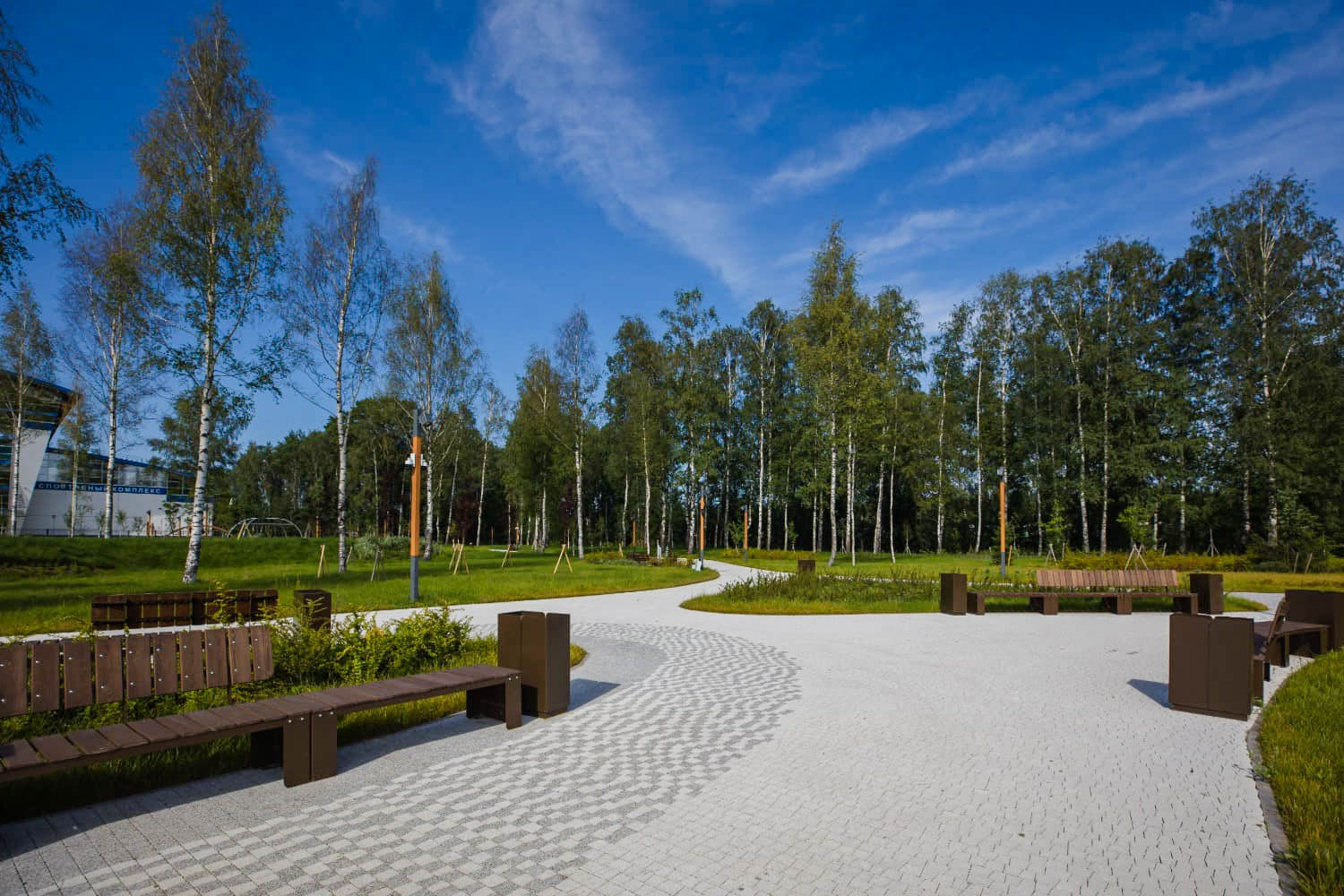 Плитка тротуарная Антик Б.3.А.6 стоунмикс белый, комплект 5 шт, толщина 60 мм