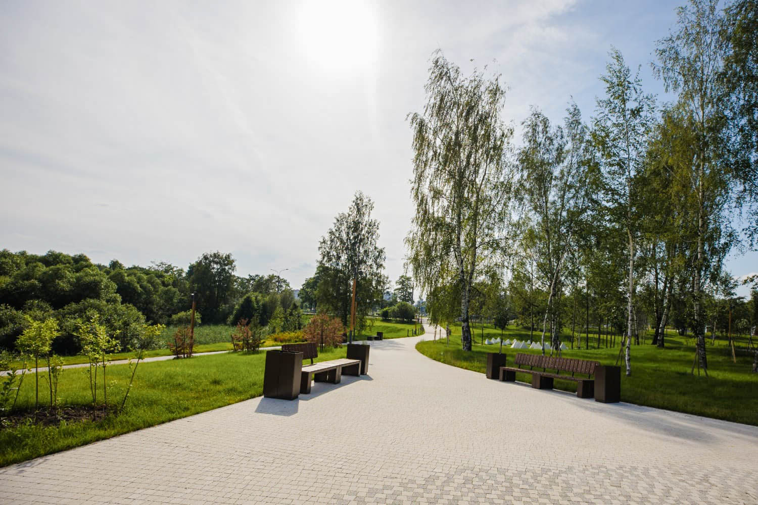 Плитка тротуарная Антик Б.3.А.6 стоунмикс белый, комплект 5 шт, толщина 60 мм