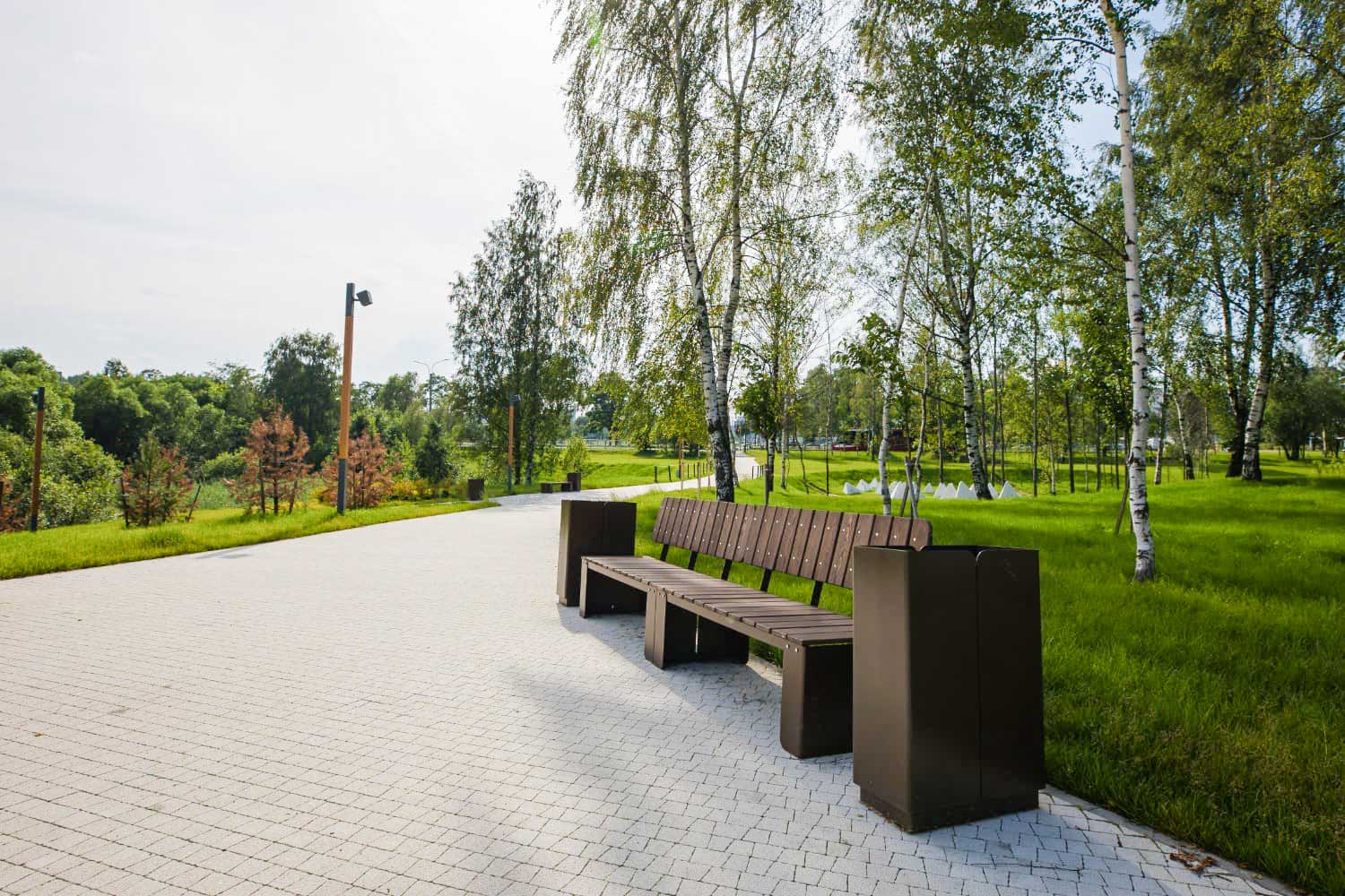 Плитка тротуарная Антик Б.3.А.6 стоунмикс белый, комплект 5 шт, толщина 60 мм