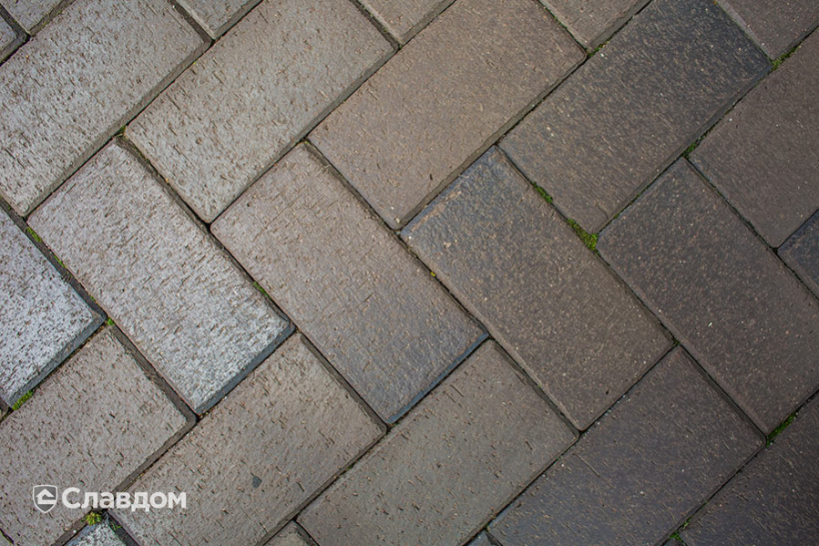 Гончаровский парк в Москве с применением клинкерной брусчатки Penter Titan braun-anthrazit