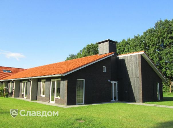 Коттедж с облицовкой кирпичом Terca Sargas