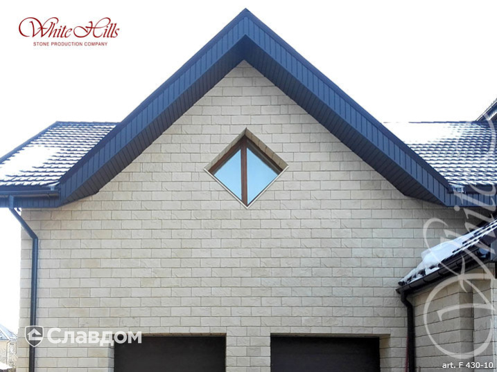 Частный коттедж с применением НФС Ronson и фасадного изделия Шеффилд F430-10 