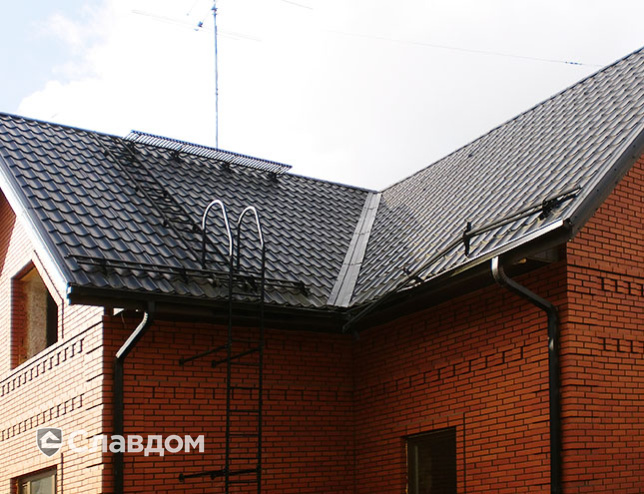 Кровля частного коттеджа