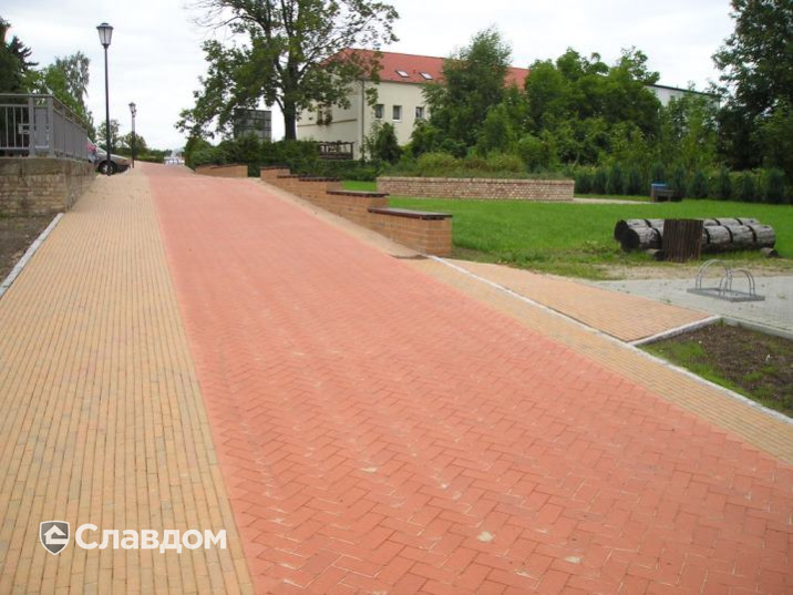 Мост с применением брусчатки Penter Heide