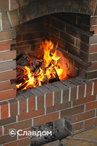 Камин с облицовкой кирпичом Terca Awangarda Setra