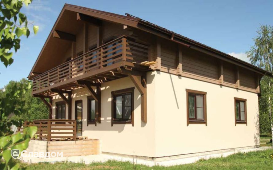 Коттеджный поселок "Фламандия", построенный из поризованных блоков Porotherm 44 и Porotherm 38